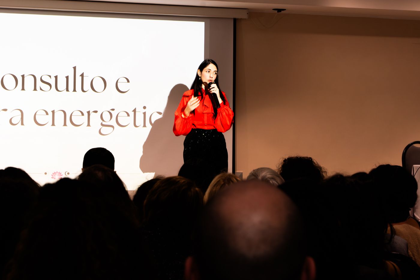 Elisa sul palco durante l&rsquo;evento